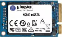 Твердотельный накопитель Kingston KC600 512 ГБ mSATA SKC600MS/512G