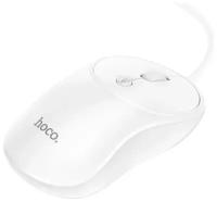 Мышь проводная Hoco GM13 Esteem Comfortable Business Wired Mouse,1.5м белый