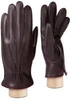 Перчатки мужские кожаные ELEGANZZA, размер 9.5(L), серый
