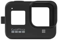 Силиконовый чехол с ремешком GoPro для камеры HERO8 черный AJSST-001 (Sleeve + Lanyard)