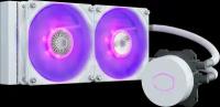 Cooler Master Система охлаждения Cooler Master MasterLiquid ML240L V2 RGB White Edition (MLW-D24M-A18PC-RW)