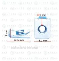 FEDERMUTTER Mercedes-Benz A0049941845