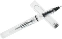Ручка роллер со сменной помпой 0.2 мм, прозрачная
