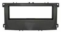 Рамка Ford Focus-2 restal, Mondeo (08+) C-Max, S-Max, Galaxy new (07+) 1din black (Incar RFO-N11)