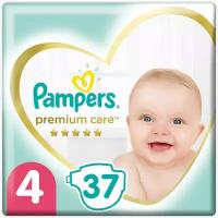 Подгузники Pampers Premium Care 4 9-14кг 37шт