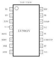 Микросхема LV5075BGQV