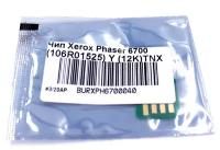 Чип Hi-Black к картриджу Xerox Phaser 6700 (106R01525), Y, 12K