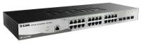 Управляемый коммутатор для рабочих групп D-Link Managed Gigabit Switch with 24 10/100/1000Base-T + 4 SFP Ports