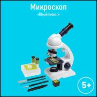 Микроскоп детский Эврики "Юный биолог", увеличение: х80, х200, х450, с подсветкой