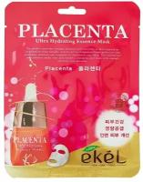 Экель / Ekel - Тканевая маска для лица Placenta Ultra Hydrating Essense с плацентой 25 г