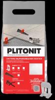 Зажим для укладки плитки Plitonit Profi 2 мм, синий, 100 шт