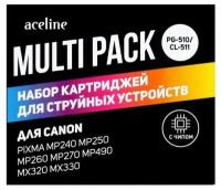 Набор картриджей Canon PG-510XL+CL-511XL(многоцветный+черный) для Canon PIXMA MP240, Canon PIXMA MP250 и тд