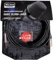 Кабель аудио 1xJack - 1xXLR Xline Cables RMIC XLRM-JACK 15 15.0m