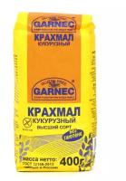 Garnec Кукурузный крахмал без глютена 400 г, пакет