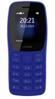 Мобильный телефон Nokia 105 TA-1428 DS BLUE (11SIAL01A01) 2022