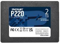 PATRIOT MEMORY Накопитель SSD Patriot Memory 2.5" PATRIOT 2TB P220 SATA-III (P220S2TB25)