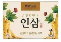 Мыло с экстрактом женьшеня CLIO Ginseng Soap 100g