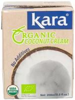 Продукт растительный Kara Organic кокосовый крем 24% 200мл