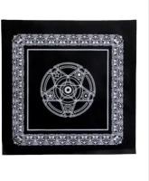 Скатерть алтарная Mandragora, "Пентаграмма" Черная 50*50 см,1 шт