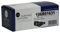 Тонер-картридж NetProduct 106R01631 для Xerox Phaser 6000/6010/WC6015, C, 1K, голубой, 1000 страниц