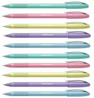 Ручка шариковая ErichKrause® U-109 Pastel Stick&Grip 1.0, Ultra Glide Technology, синяя, 10 шт