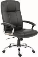 Кресло для руководителя Easy Chair 524 TPU черное, экокожа, металл 299470