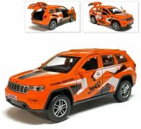 Машина Jeep Grand Cherokee, инерционная, спорт, Технопарк, 12 см