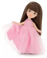 ORANGE TOYS Sweet Sisters Sophie в розовом платье с розочками Вечерний шик 32 см SS03-03