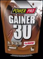 Гейнер POWER PRO Gainer 30 (1000 г) шоколад