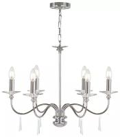 Люстра подвесная Elstead Lighting Finsbury Park FP6-POL-NICKEL, E14, 360 Вт