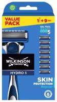 Wilkinson Sword HYDRO 5 Skin Protection Regular Станок + 9 кассет