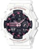 Наручные часы CASIO G-Shock GMA-S140M-7A, серебряный, черный