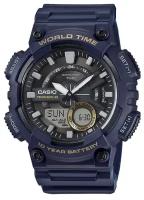 Наручные часы CASIO Collection AEQ-110W-2A, синий, черный