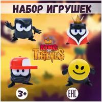 Набор игрушек PROSTO toys Король, Игрок, Вышибала, Насмешник, персонажи игры King of thieves