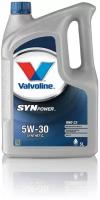 Моторное масло VALVOLINE SYNPOWER RNO C3 5W30 5л