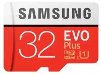 Карта памяти Samsung evo plus microSD 32gb class10 UHS U3