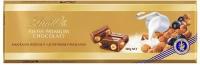 Шоколад молочный Lindt Gold с фундуком и изюмом, 300 г