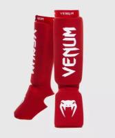 щиткиЗащита голени стопы Venum Kontact - Venum RED (L)