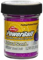 Паста форелевая Berkley PowerBait NATURAL SCENT Glitter TROUT BAIT 50gr FRUITS - PLUM