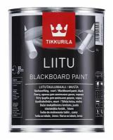 Краска для школьных досок Tikkurila Liitu черная матовая 1 л