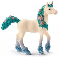 Schleich Фигурка Цветочный единорог жеребенок Schleich 70591