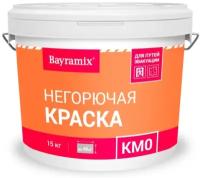 Краска негорючая для путей эвакуации Bayramix КМ0 9 л