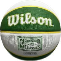 Баскетбольный мяч Wilson RETRO Boston Celtics. Размер 3. Green. Indoor/Oudoor