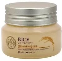 Крем The Face Shop Rice Ceramide Moisturizing Cream увлажняющий с рисом и керамидами