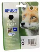 Картридж Epson T1281 M черный