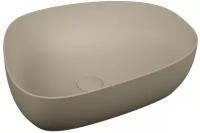 Раковина накладная Vitra Outline (560х440х145) матовый бежевый 5991B420-0016