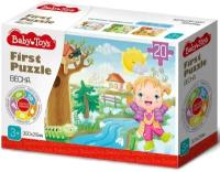 Пазл Десятое королевство Baby Toys First Puzzle Времена года Весна 20 элементов 04159ДК