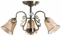 Потолочная люстра Arte Lamp Nicole A2702PL-3AB, E27, кол-во ламп:3шт, Бронза