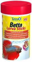 TETRA BETTA LARVASTICKS корм для петушков и других лабиринтовых рыб в форме мотыля (100 мл х 2 шт)