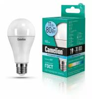 Эл. лампа светодиодная 11Вт LED11-A60/845/E27 (11W=80Вт 900Lm) Camelion